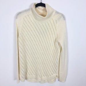 Gorgeous Winter White Alpaca Sweater